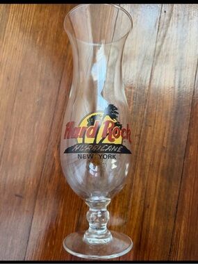 Hard Rock Cafe hurricane glass